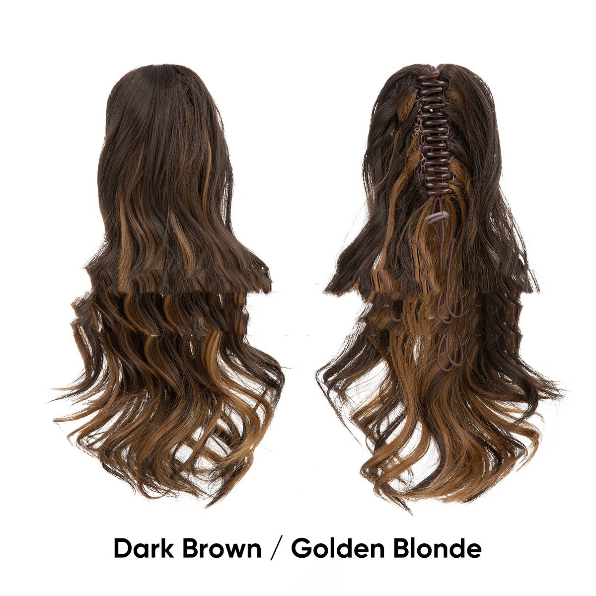 Pear-shaped Hair Roll Chemical Fiber High Ponytail - Image 2