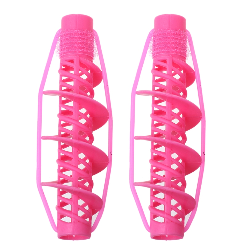 Spiral curling iron plastic curling tube curling bar
