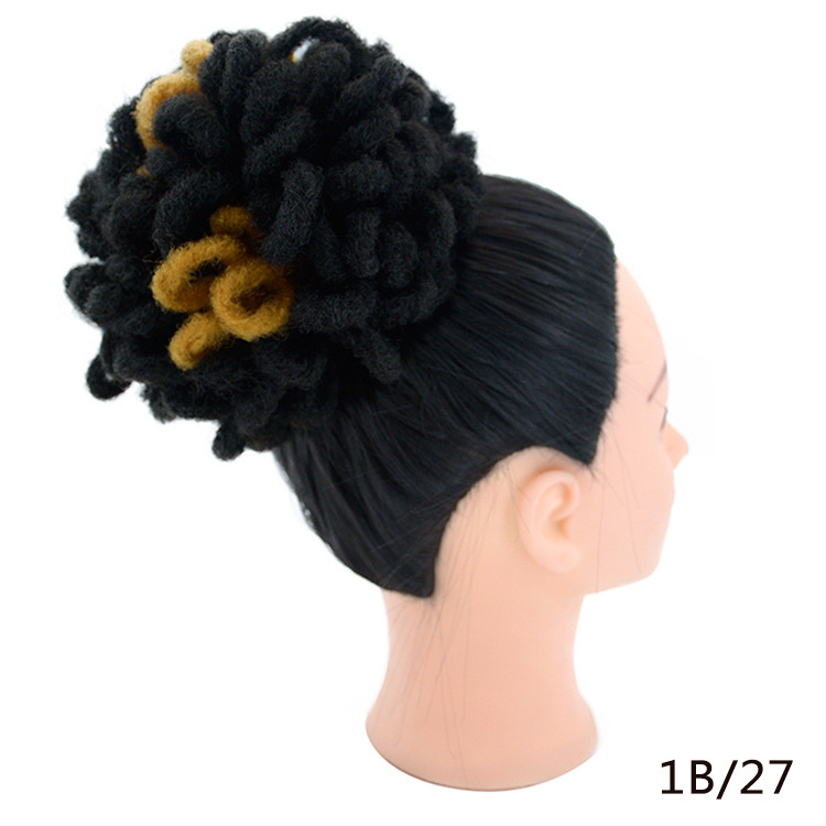 African Wig Bun Hair Bag Drawstring Dreadlocks Afro Hair Bag - Image 13