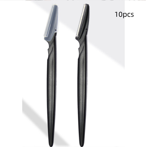 Professional Stainless Steel Eyebrow Trimming Tool Set - Image 3