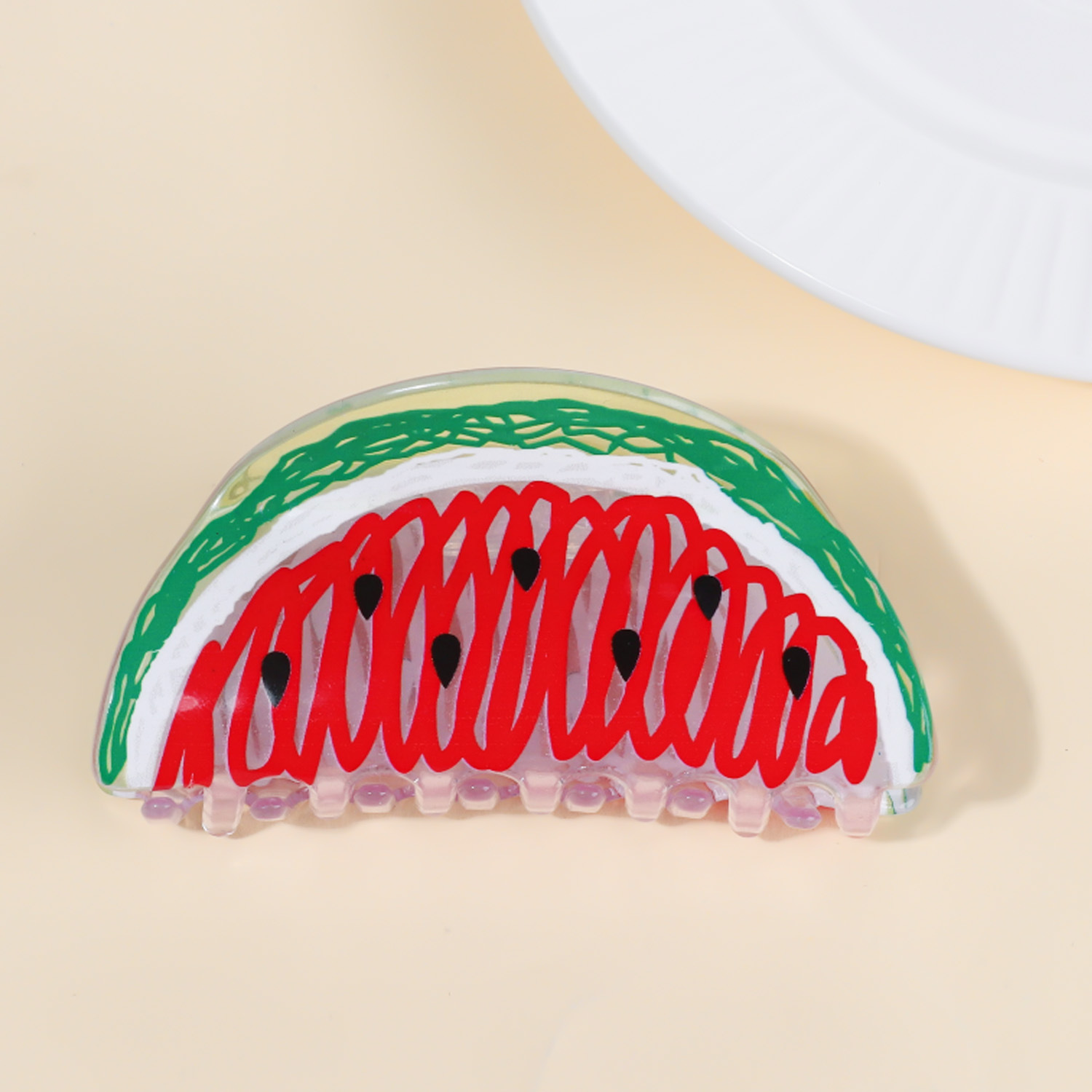 Portable Korean Creative Fruit Transparent Grip - Image 8
