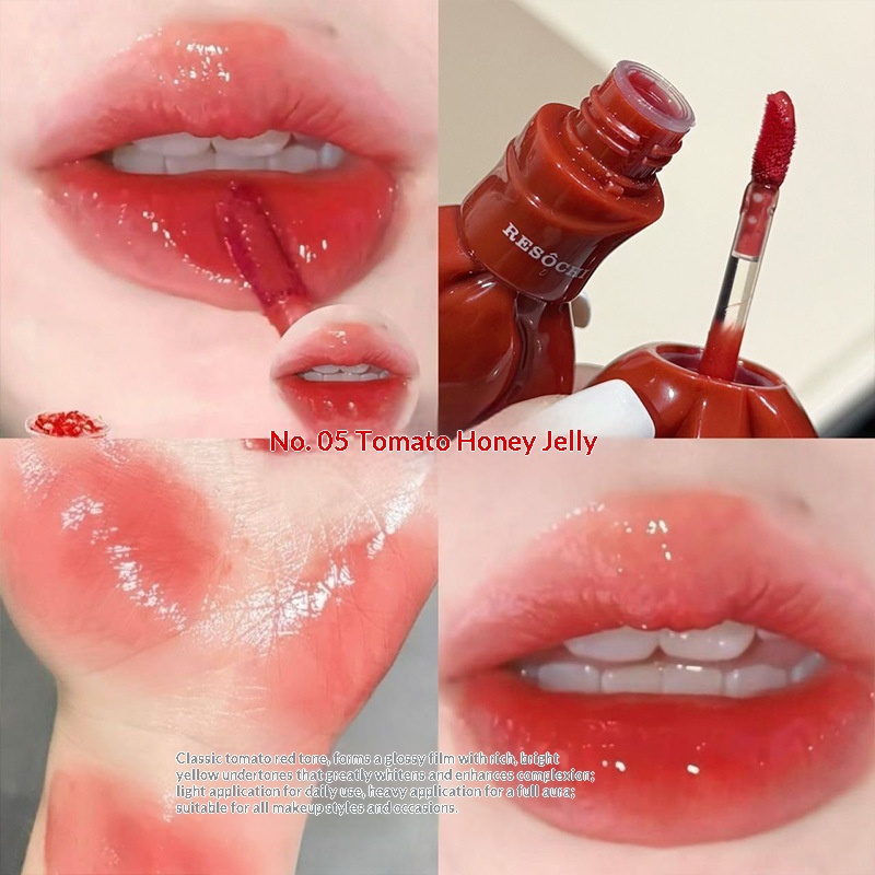 Mirror-like Lip Glaze Long-lasting Vibrant Lightweight Dewy And Sheer - Image 5