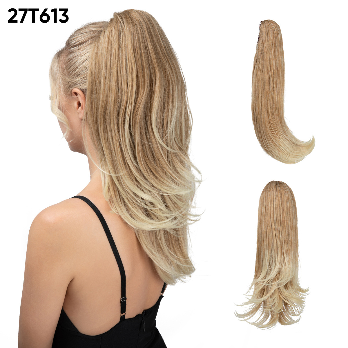 European And American Style Wig Women's Short Hair Ponytail - Image 12