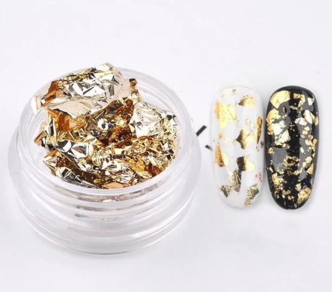 Nail tin foil fragment nail jewelry - Image 5