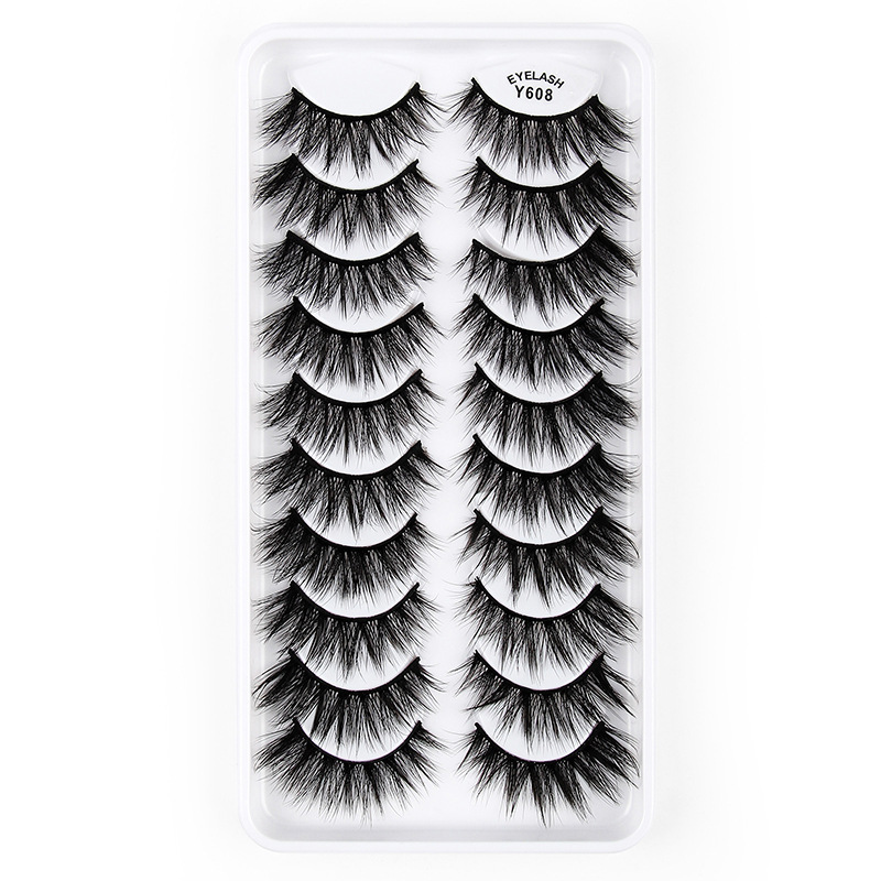 3D European And American Cat Eye False Eyelashes Are Naturally Thick And Fluffy - Image 9