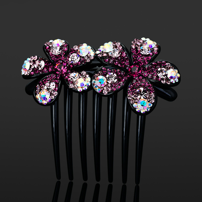 Inserting comb hair ornament - Image 2