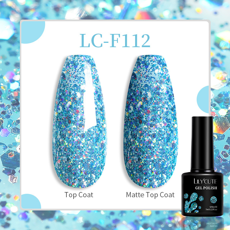 184 Colors Full Set Nail Glue Set Matte Nail Art Non-wash Sealing Layer Nail Polish Gel Base Gel - Image 12