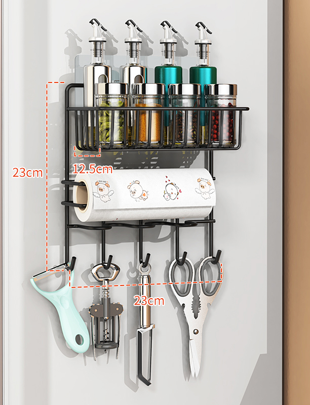 Refrigerator Shelf Side Storage Artifact Kitchen - Image 5