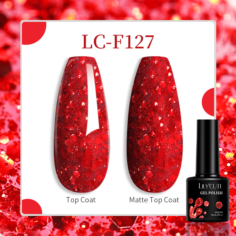 184 Colors Full Set Nail Glue Set Matte Nail Art Non-wash Sealing Layer Nail Polish Gel Base Gel - Image 27