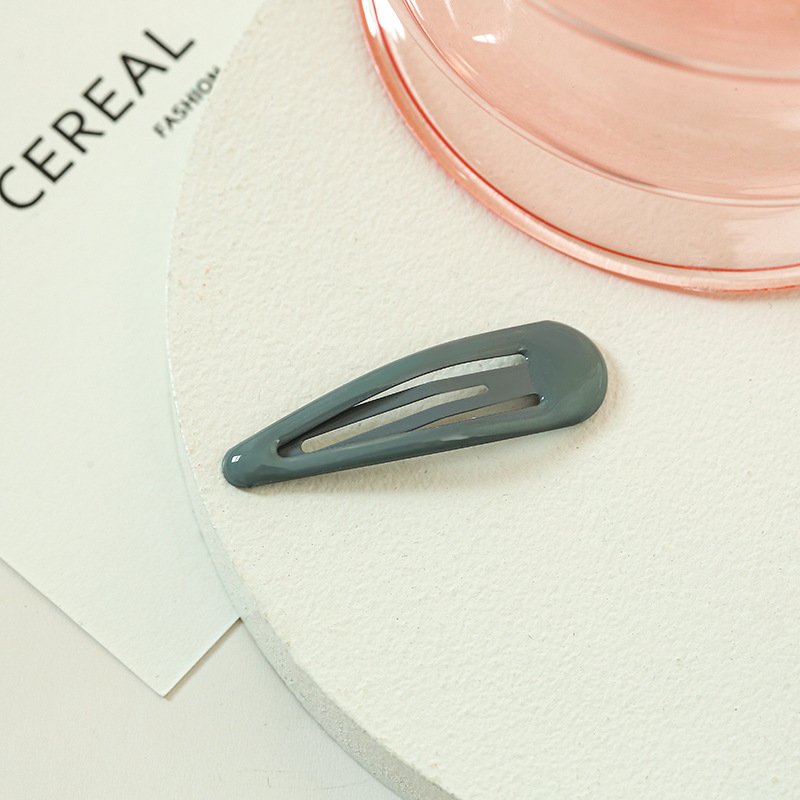 Drop-shaped Clip Paint Epoxy Female BB Clip Headdress Hairpin - Image 9