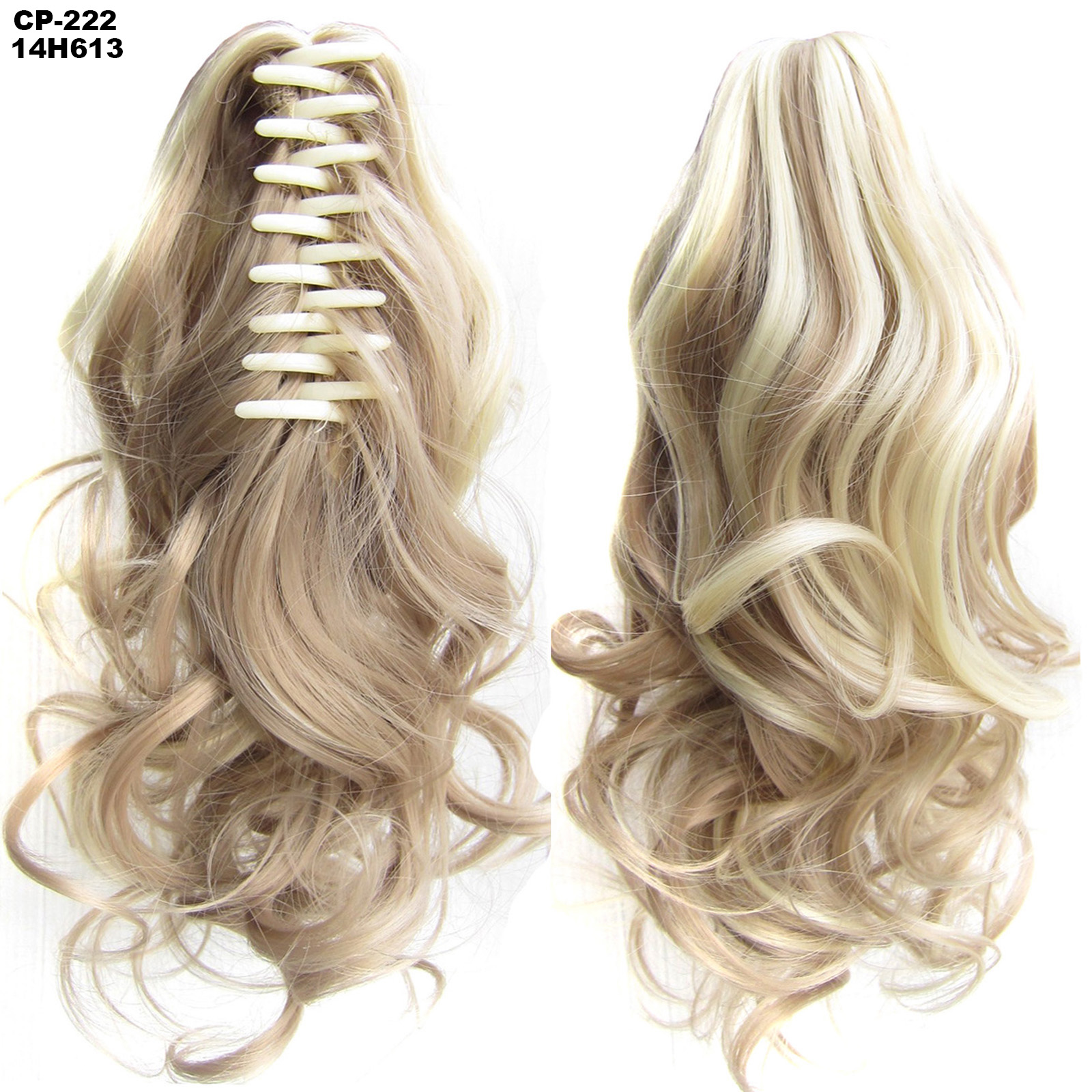 Long Wave Ponytail Wrap Around Ponytail Clip In Hair Headwear Gray Hairpiece Natural Extensions - Image 10