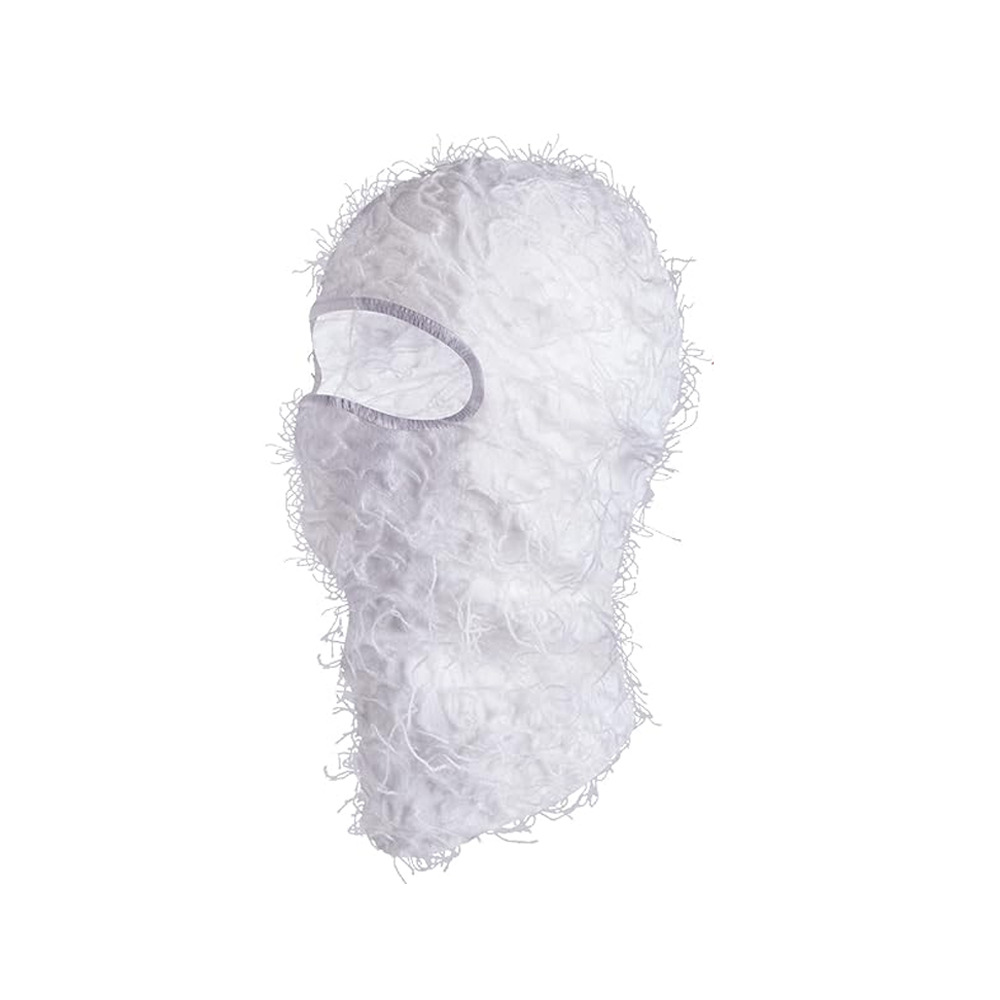 European And American Knitted Warm Face Mask - Image 2