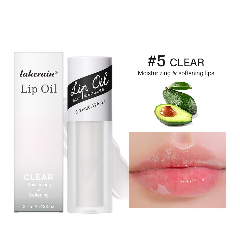 Lip Care Oil Moisturizing And Nourishing Light Transparent Fruit Flavor - Image 5