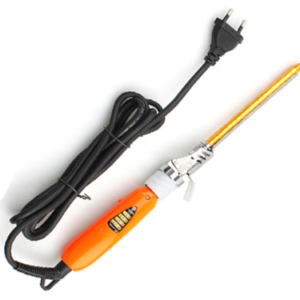 Single tube curling iron