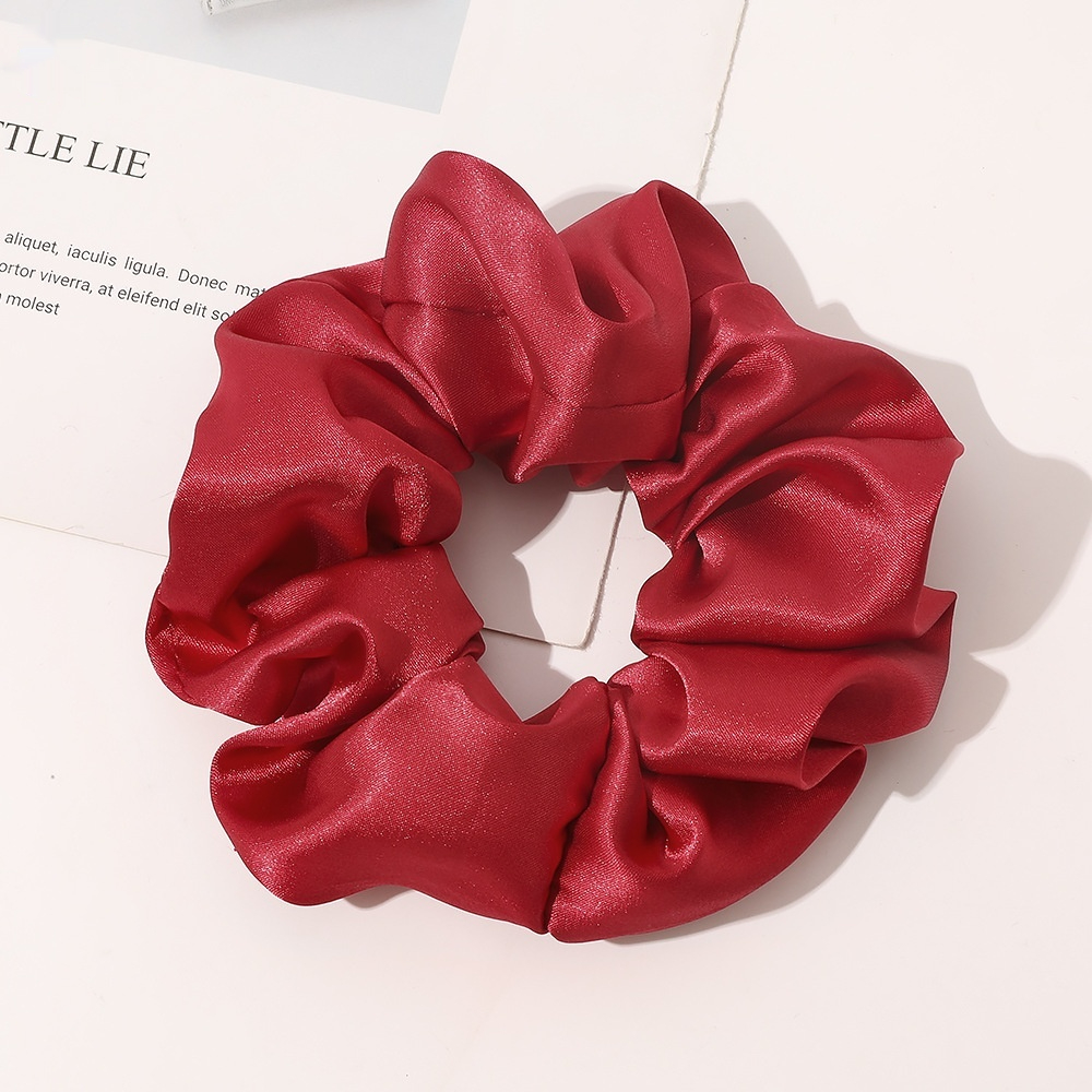 Silk Large Intestine Silk Sweet Satin High-end Hair Ring - Image 6
