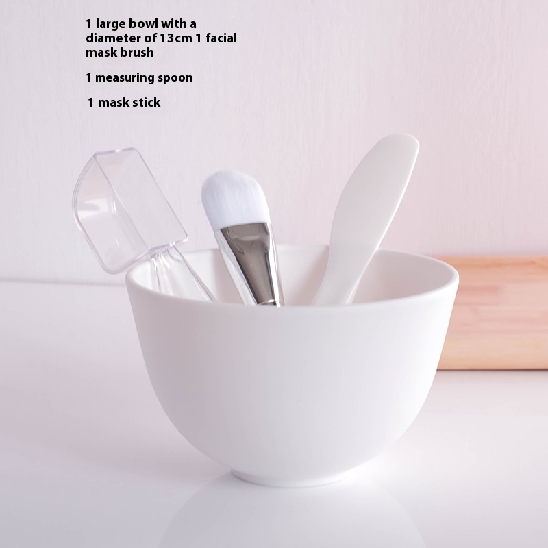 Silicone Mask Bowl And Brush Suit Thick With Scale Face - Image 15