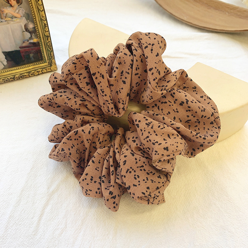 Women's Retro Minority Floral Hair Rope - Image 5