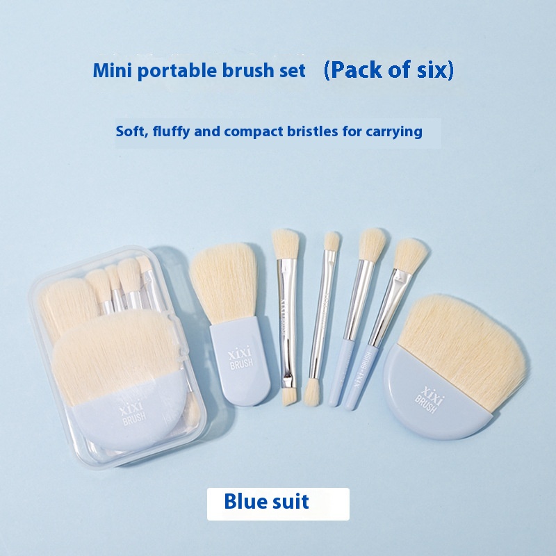 Portable Brush Suit Soft Bristle Beauty Tools For Beginners