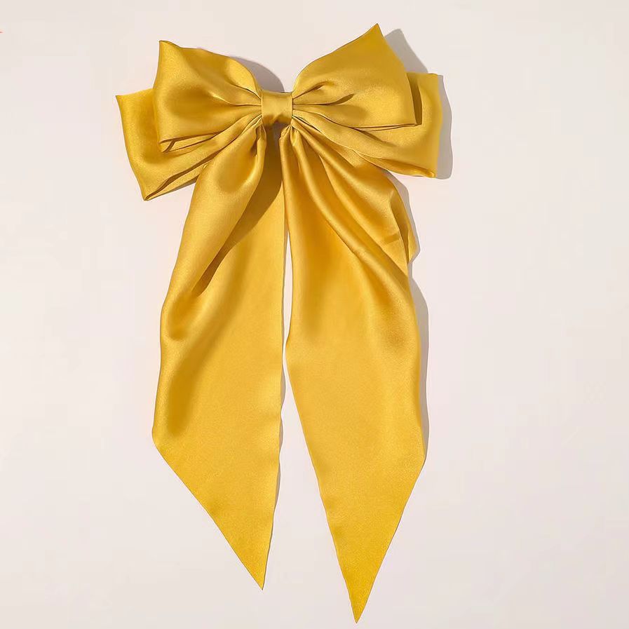 Bow Ribbon Hairpin Simple Retro Fabric - Image 5