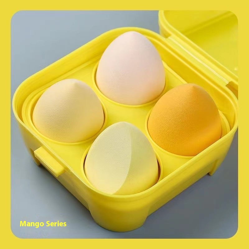 Cosmetic Egg Powder Puff Cushion Super Soft Smear-proof Beauty Blender Studio Sponge Egg - Image 3
