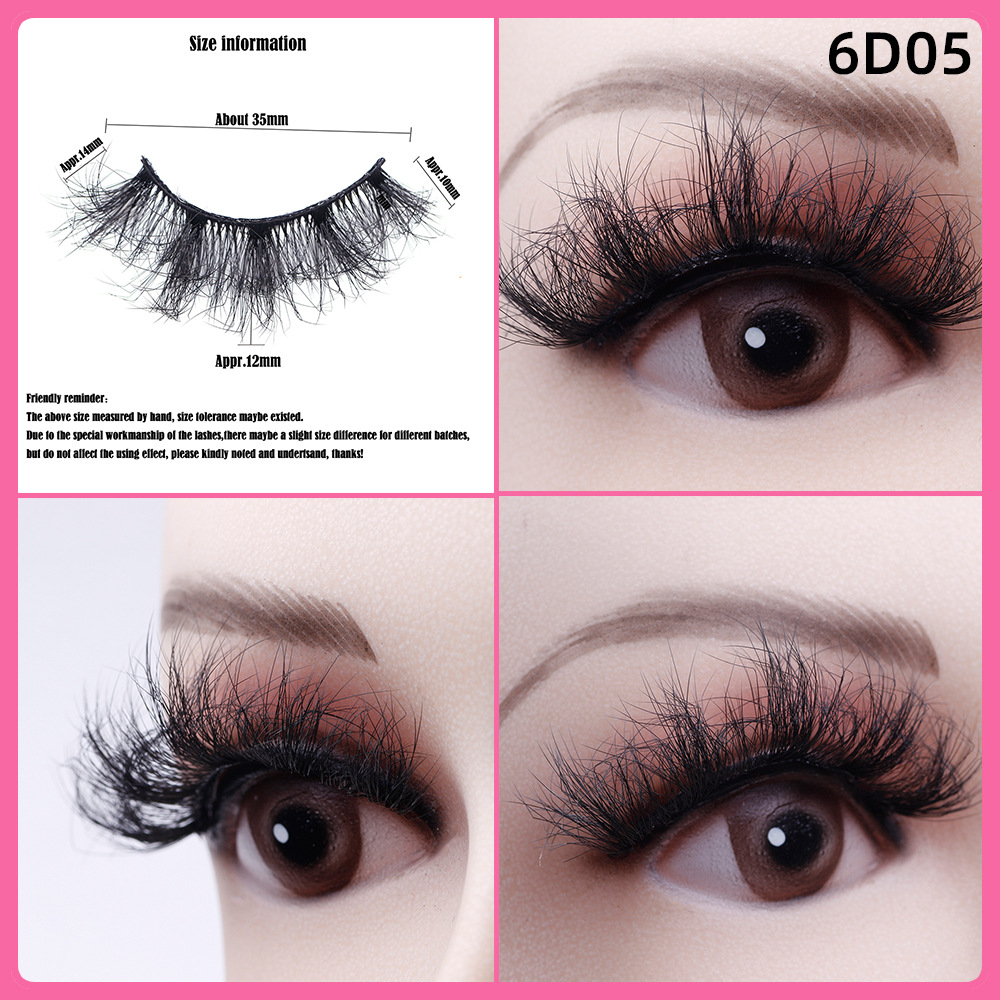 5 Pairs Of Thick False Eyelashes - Image 6
