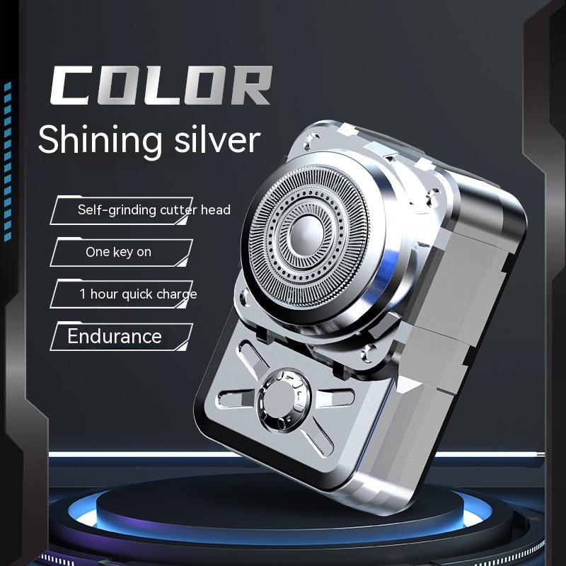 Mini Men's USB Rechargeable Electric Shaver - Image 2
