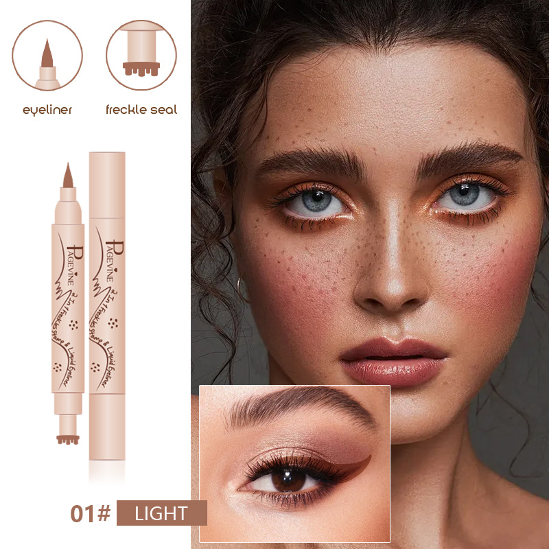 Double Headed Stamp With Natural Color Quick Drying Waterproof And Easy To Applyspot Marking Pen