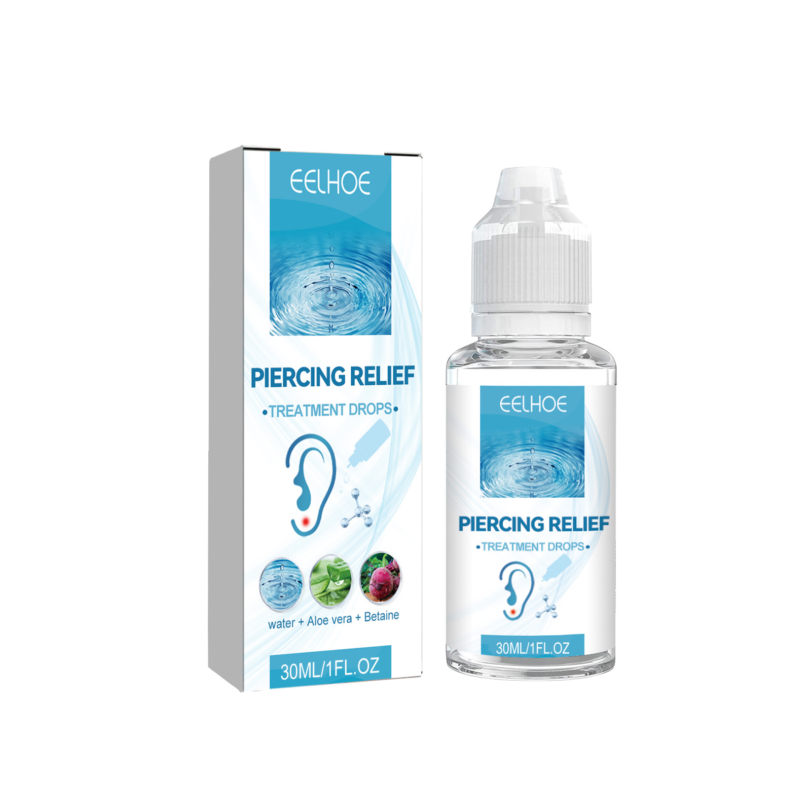 Piercing Repair Drops Mild Relief For Ear Piercing