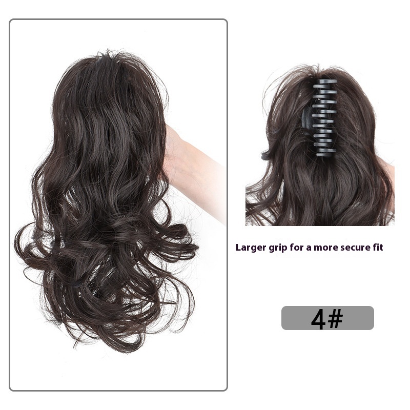High Cranium Can Tie Ponytail Hairpin Back Head Shark Clip Ponytail Braid - Image 2