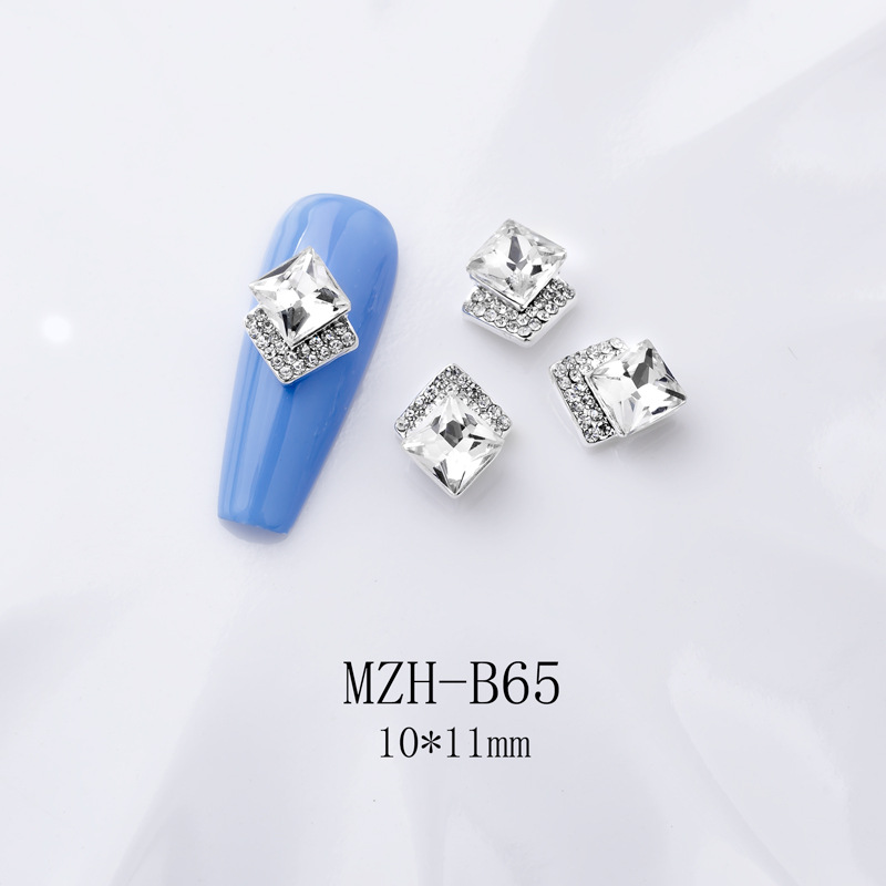K9 Ultra-Shiny Flat-Back Rhinestones In White For Nail Art Decorations - Image 6