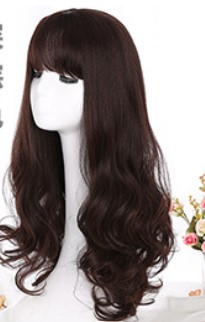 Long Curly Hair Wig Sheath - Image 6