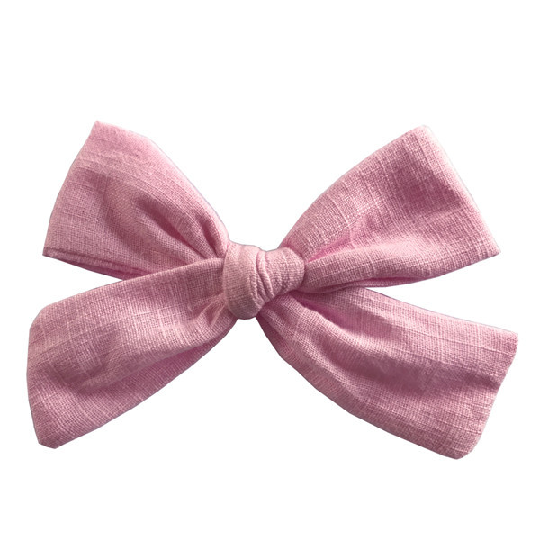 Cotton and linen bow hairpin - Image 16