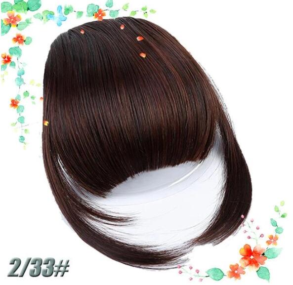 3D Clip-In Bangs Hair Extensions - Image 9