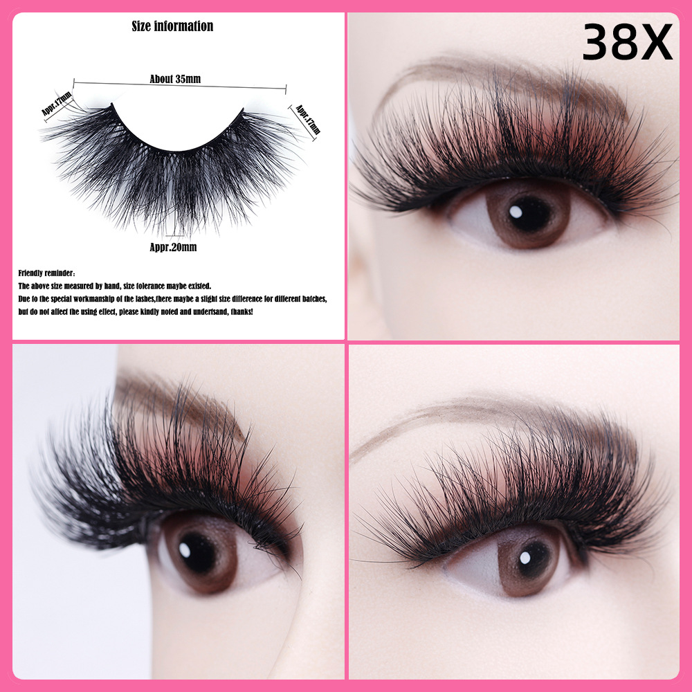 5 Pairs Of Thick False Eyelashes - Image 45