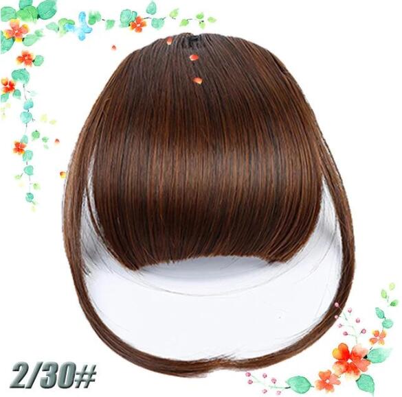 3D Clip-In Bangs Hair Extensions - Image 30