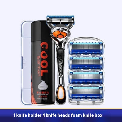 Men's Five-layer 5-blade Manual Shaver Manual Shaver - Image 6