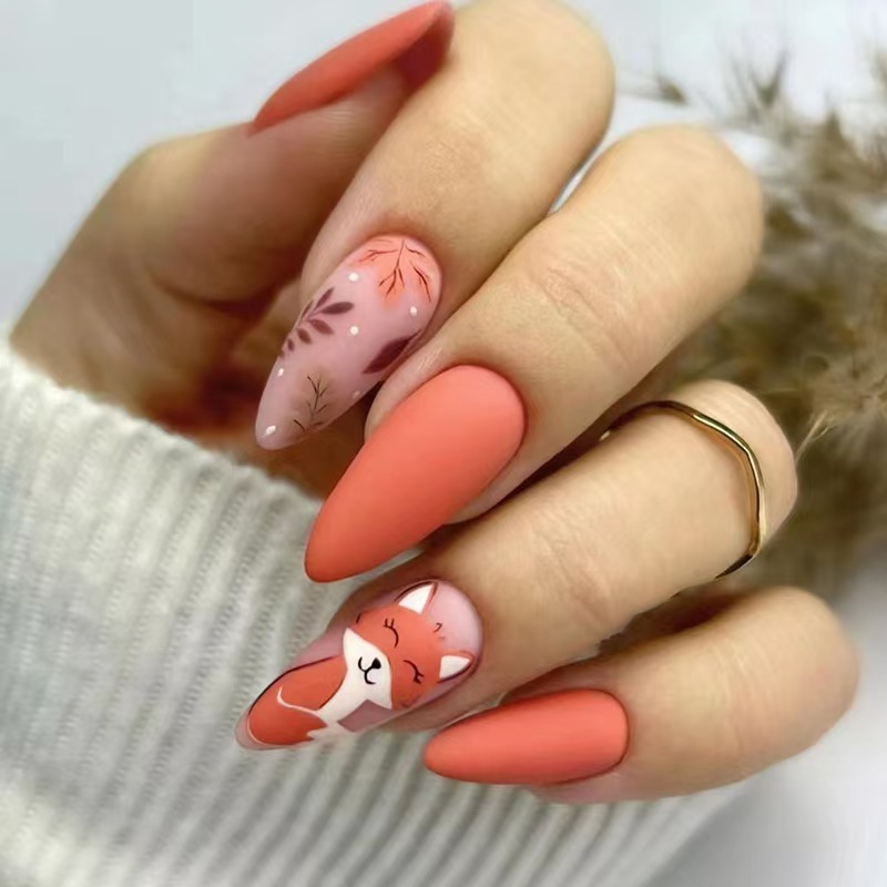Wear Nail Tip High-grade Purple French Butterfly Black Edge Nail Sticker Nail Stickers - Image 6