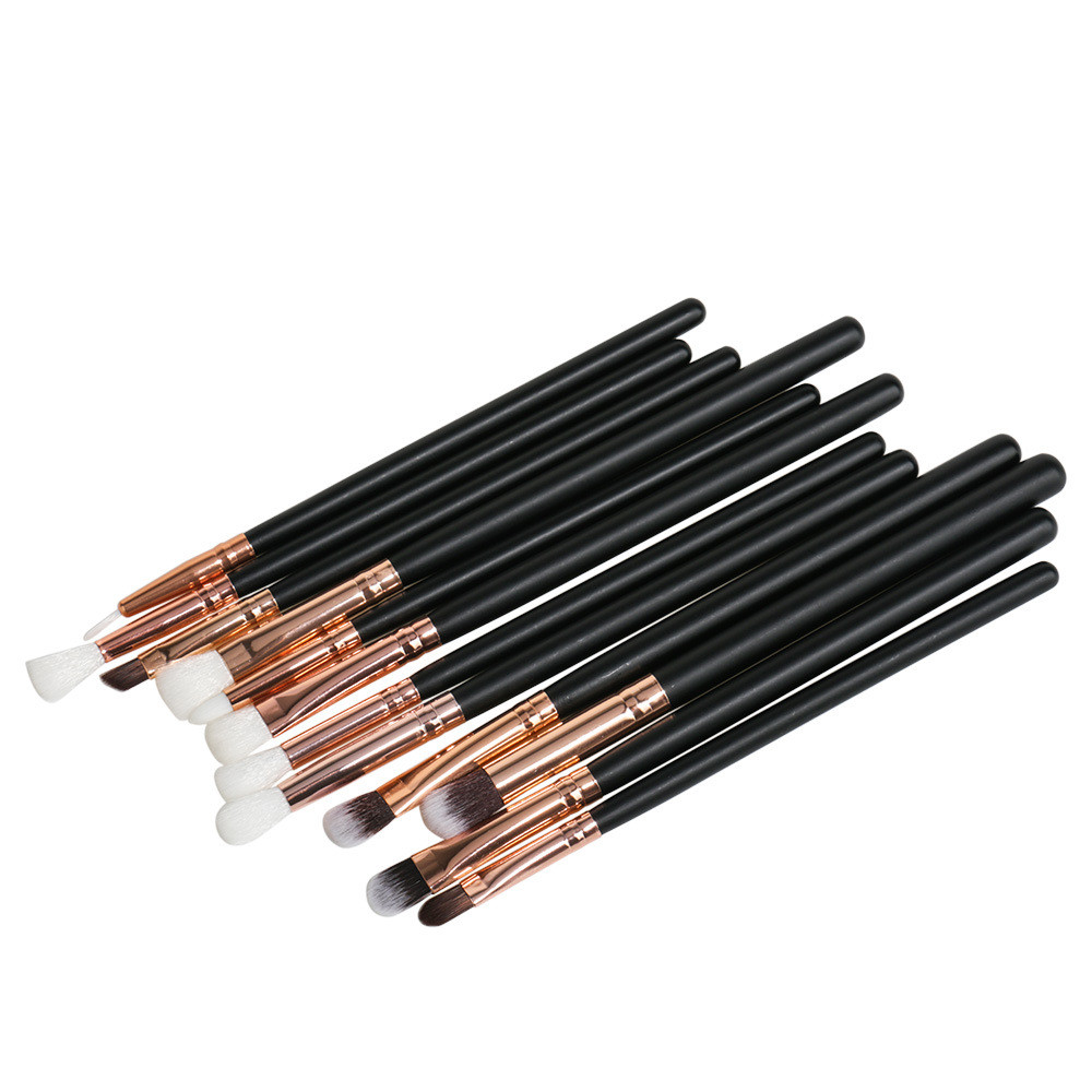 Multifunctional Makeup Brush Set With 12 Eye Tools - Image 2