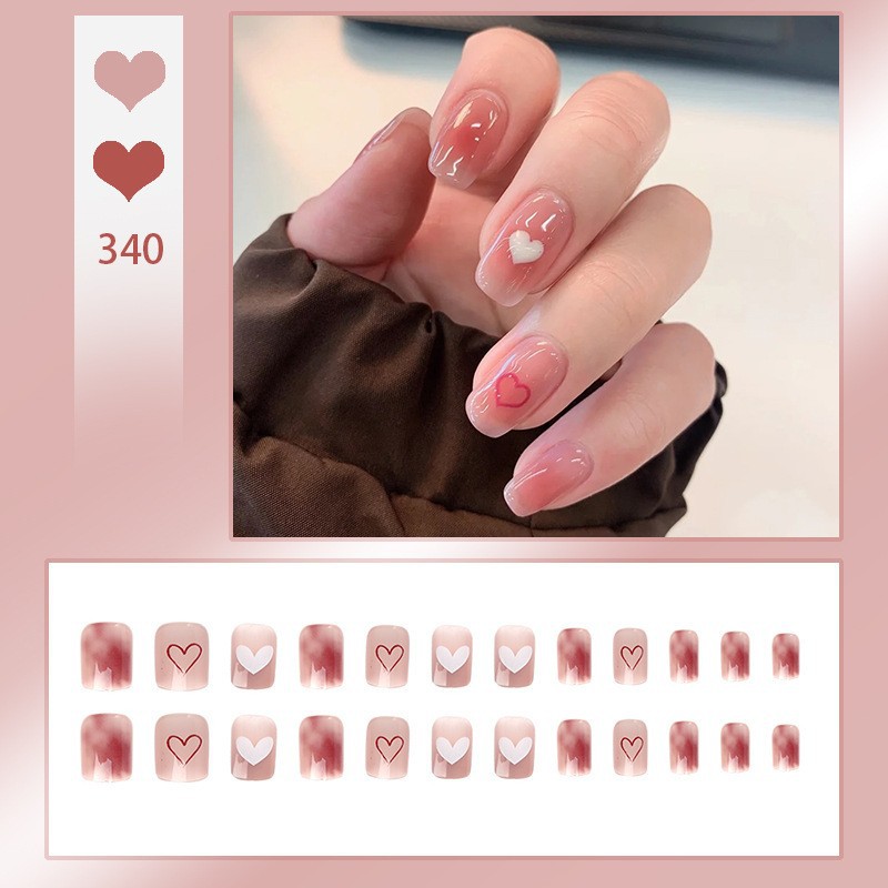 Pure And Seductive Style Nail Tips Finished False Nail Stickers - Image 8