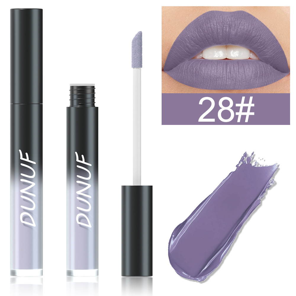 32 Color Lipstick Matte Color Holding Lip Gloss - Image 28