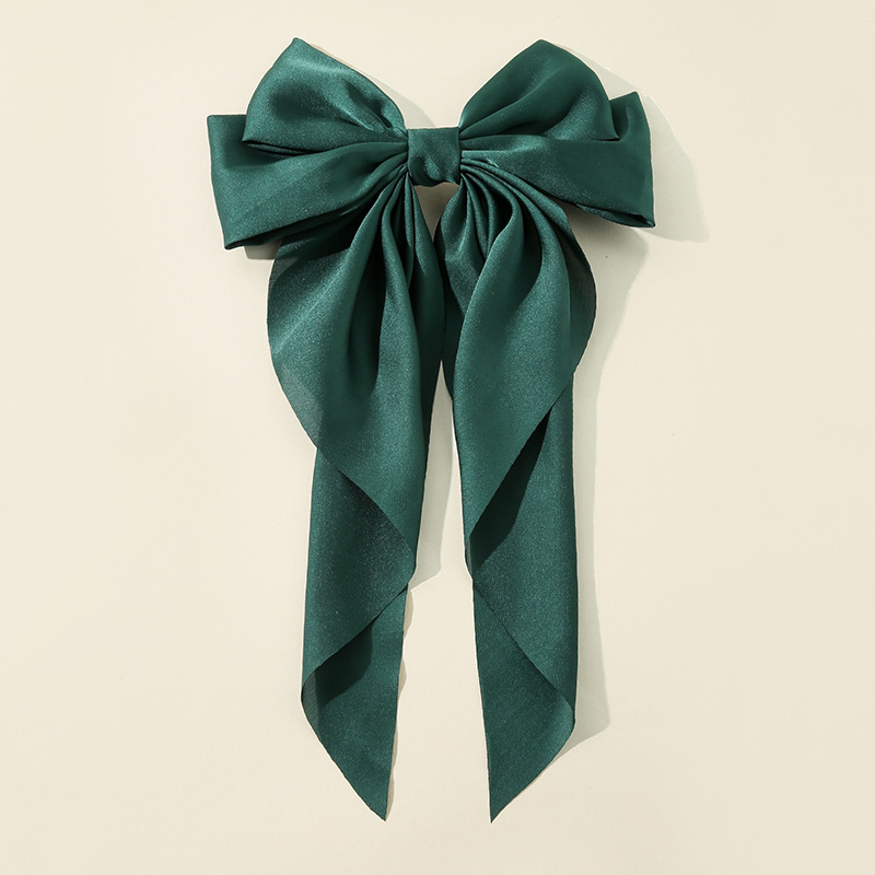 Bow Ribbon Hairpin Simple Retro Fabric - Image 7