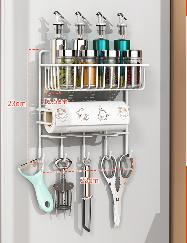 Refrigerator Shelf Side Storage Artifact Kitchen
