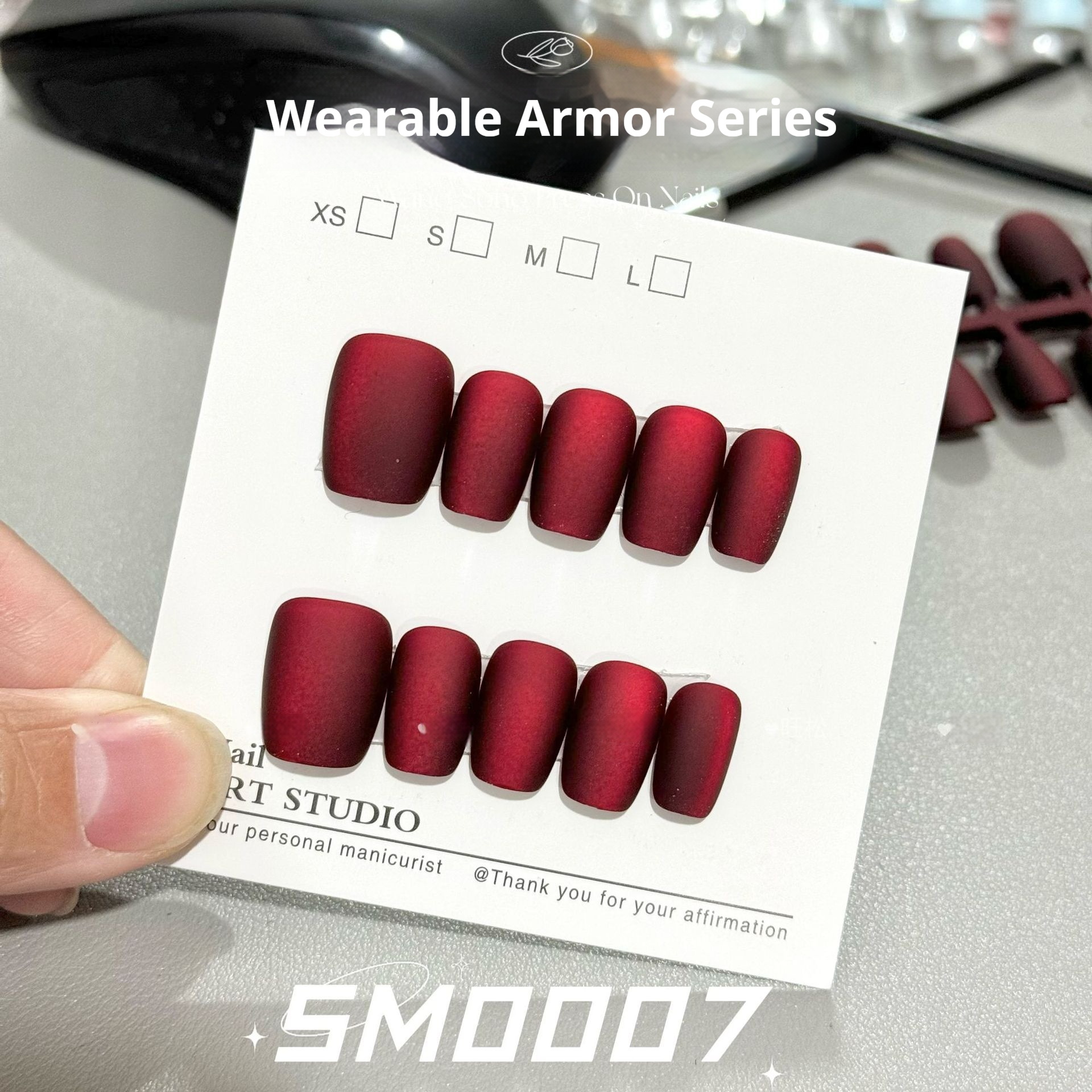 Frosted Cat's Eye 07 Rose Diary Velvet Armor Wear Armor - Image 3