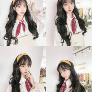 Women's Invisible And Breathable U-shaped Half Headgear Headband Wig