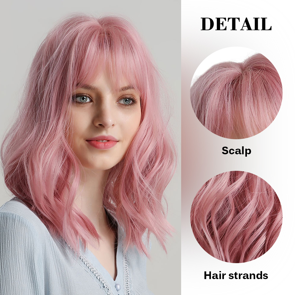 High-temperature Fiber Mechanism Wave Curly Hair Head Cover