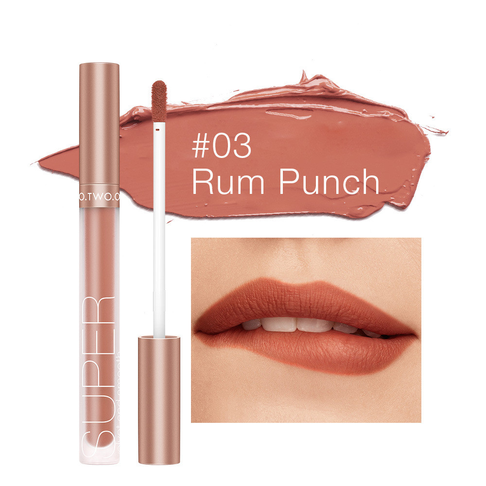New Honey Talk Velvet Natural Makeup Matte Lip Glaze - Image 2