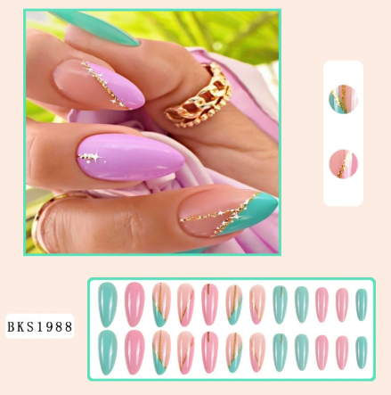 Wear Armour Medium Almond Armour Frosted Nail Stickers - Image 3