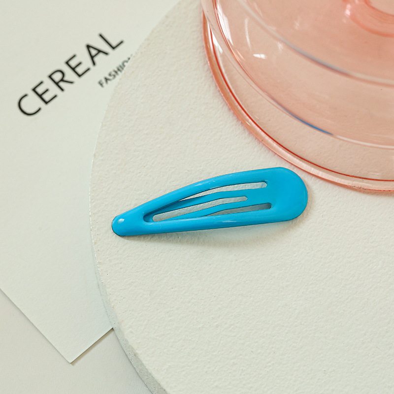 Drop-shaped Clip Paint Epoxy Female BB Clip Headdress Hairpin - Image 18