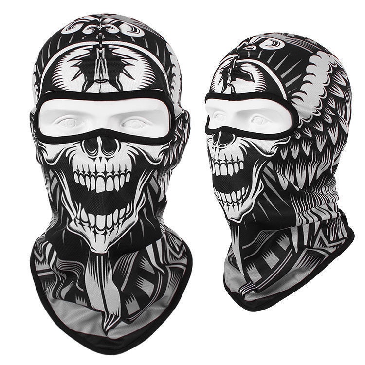 Summer Ice Silk Sun Protection Mask Men's Head Cover Full Face Fishing Sun Protection Scarf - Image 14