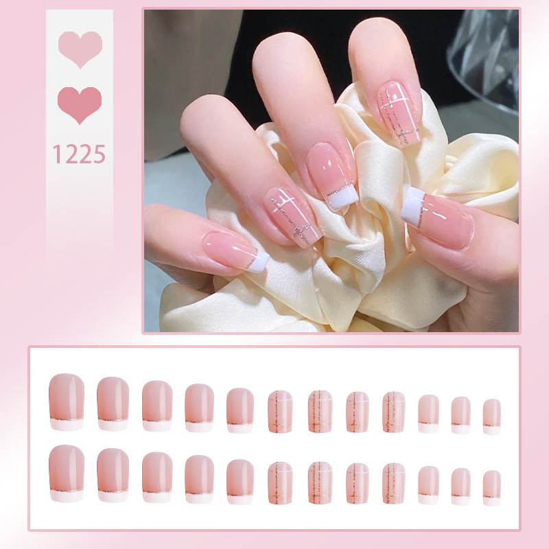 Pure And Seductive Style Nail Tips Finished False Nail Stickers - Image 18